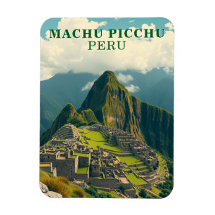 Ímã Antiguidade Machu Picchu Peru Souvenir Inca