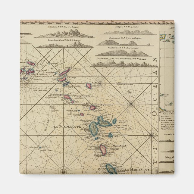 Imã Antilhas, Ilhas Charibbee (Frente)