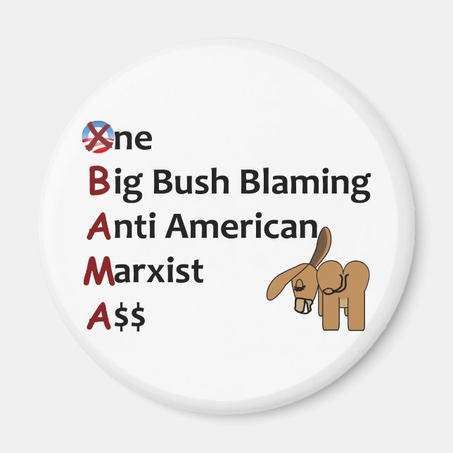 Imã AntiObama (Frente)