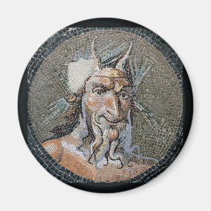Imã Antiquado Pan Mosaico