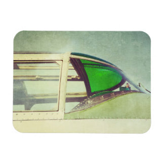 Ímã Antique Airplane Cockpit Green