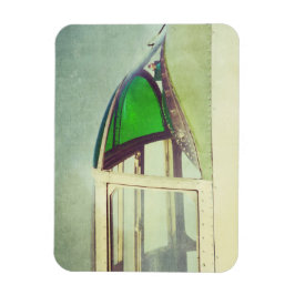 Ímã Antique Airplane Cockpit Green