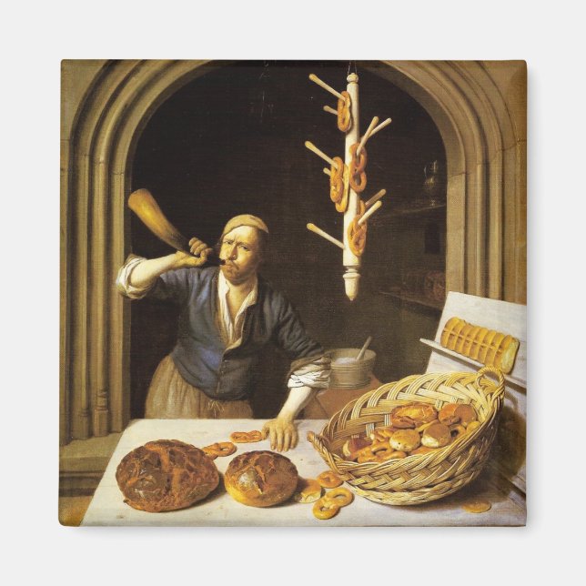 IMÃ ANTIQUE OVEN BAKER, COMPRO DE PÃO DE BAKERY (Frente)