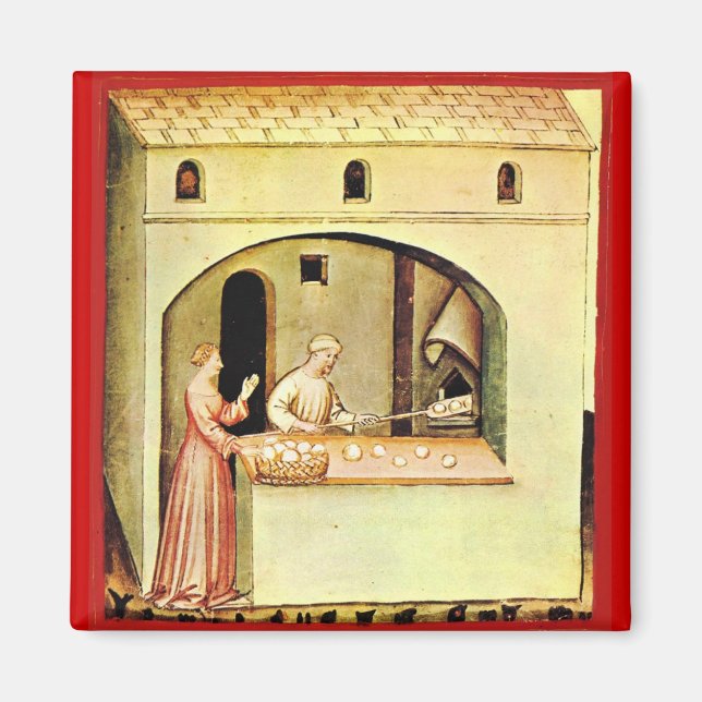 IMÃ ANTIQUE OVEN BAKER, COMPRO DE PÃO DE BAKERY (Frente)