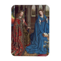 Anunciação, c. 1434-36 (óleo na canvas)
