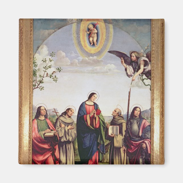 Imã Anunciação e Santos, 1500 (Frente)