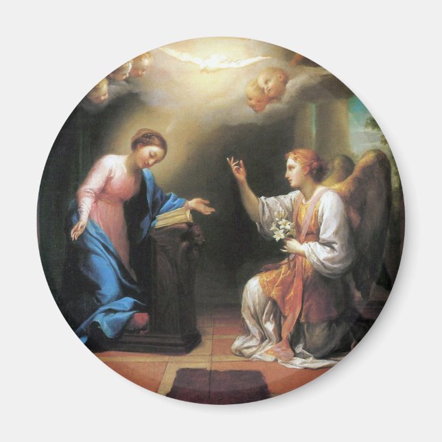Imã Anunciação por Anton Raphael Mengs (Frente)