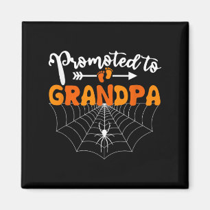 Imã Anunciado Avô de Halloween Promovido Anúncio de Gr