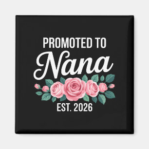 Imã Anúncio de Bebê Engraçado para Avós Nana Est