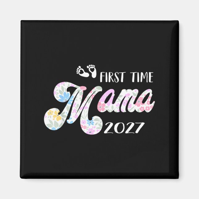 Imã Anúncio de Bebê Mamãe Ft Tempo Logo Mãe 2027 (Frente)