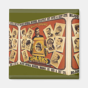 Imã ANÚNCIO de BROADWAY do TEATRO DA ÓPERA da JOIA d