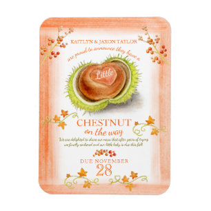 Ímã Anúncio de engravidar de bebê em queda de castan