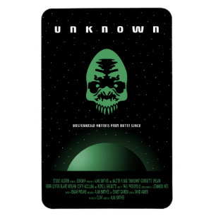 Ímã Anúncio de Filme de Terror Sci-Fi, Desconhecido