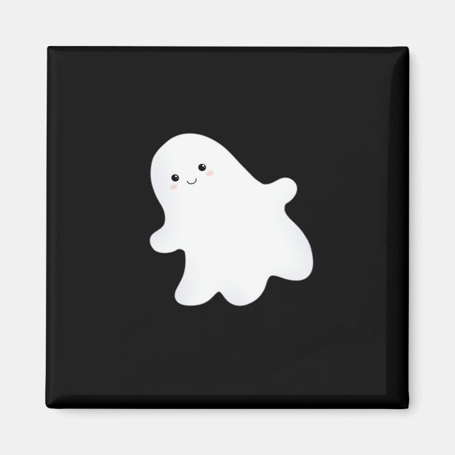 Imã Anúncio de gravidez de Halloween fofo (Frente)