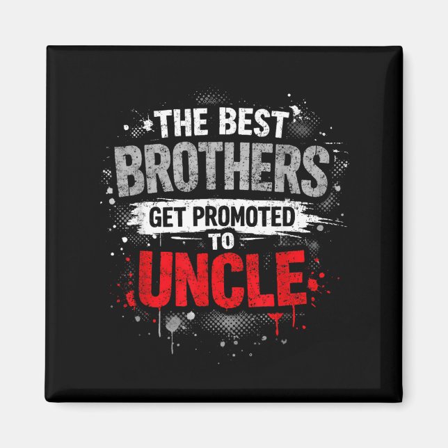 Imã Anúncio de Gravidez de Tio para Homens (Frente)