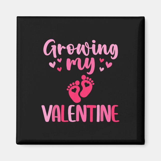 Imã Anúncio de gravidez fofa do meu valentão (Frente)