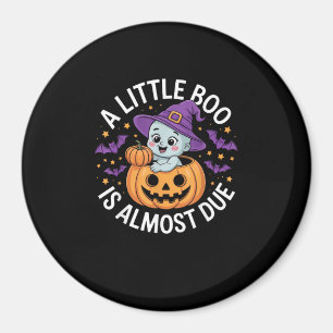 Imã Anúncio de gravidez fofo de Halloween