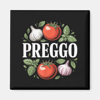 Imã Anúncio de Gravidez Molho de Pasta Prego Engraçado