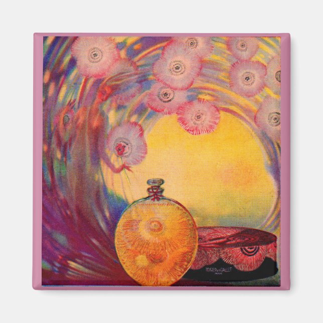 Imã Anúncio de perfume Roger & Gallet 1927 (Frente)