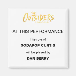 Imã Anúncio de subestudo da Broadway