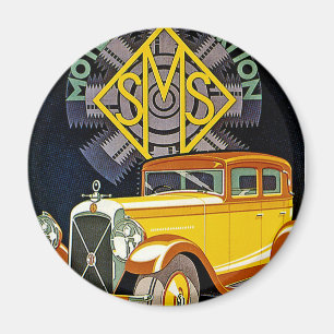 Imã Anúncio do automóvel de Salmson do vintage
