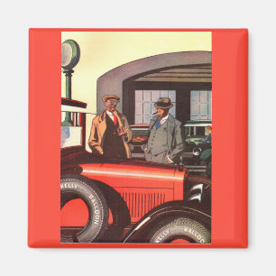 Imã anúncio do pneu de Kelly Springfields do 1920 -