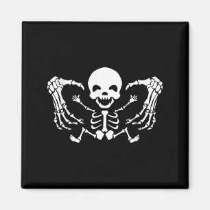 Imã Anúncio engraçado de gravidez de Halloween Bebê
