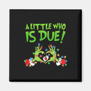 Imã Anúncio engraçado de gravidez de Natal Nova Mamãe 