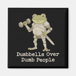 Imã Anúncio engraçado de gravidez de sapo medieval Grá