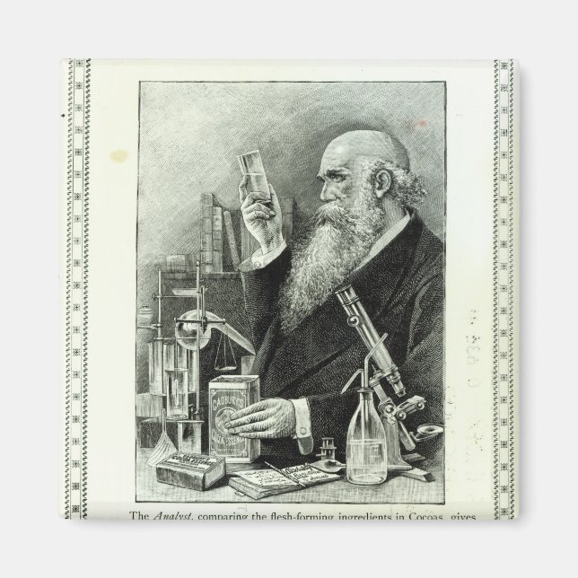 Imã Anúncio para o "Cacau de Cadbury" (Frente)