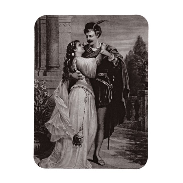 Ímã Anúncio para "Romeu e Julieta", na Ópera (Vertical)