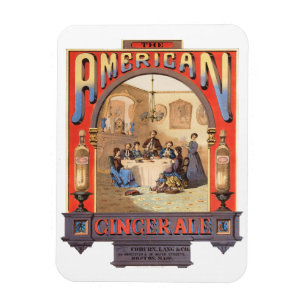 Ímã Anúncio Vintage Para Coburn, Lang & Company Ginger
