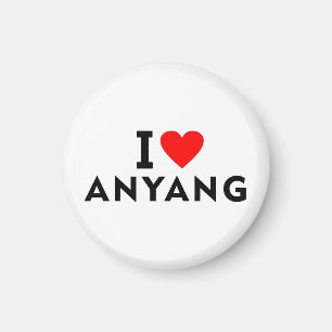 Imã Anyang Coreia do Sul cidade do amor coração como v