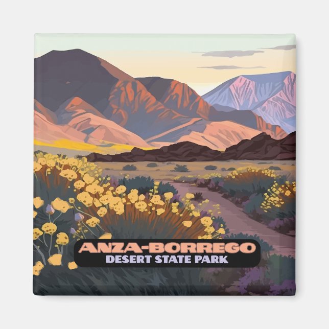 Imã Anza Borrego Desert State Park Califórnia (Frente)