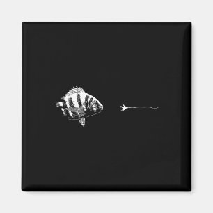 Imã Anzol de Linha de Fly Fishing Gráfico - Peixe Shee