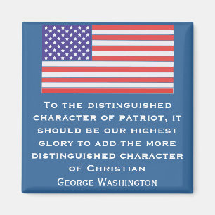 Imã Ao distinto caráter do patriota, ele shou