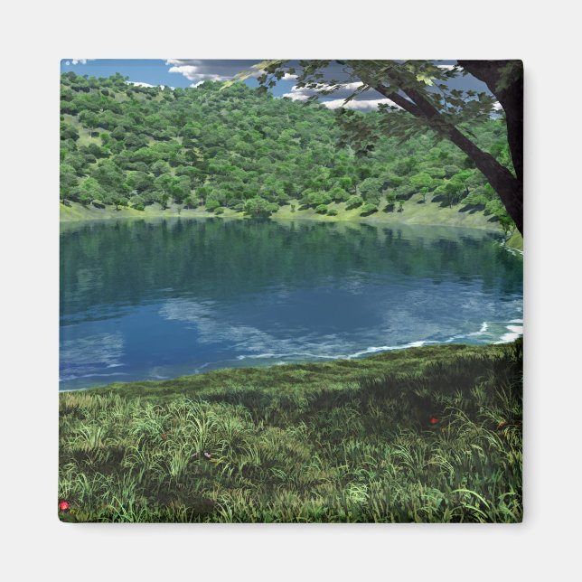 Imã Ao Lado do Magnet de Águas Profundas (Frente)