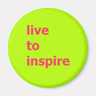Imã ao vivo para inspirar o ímã