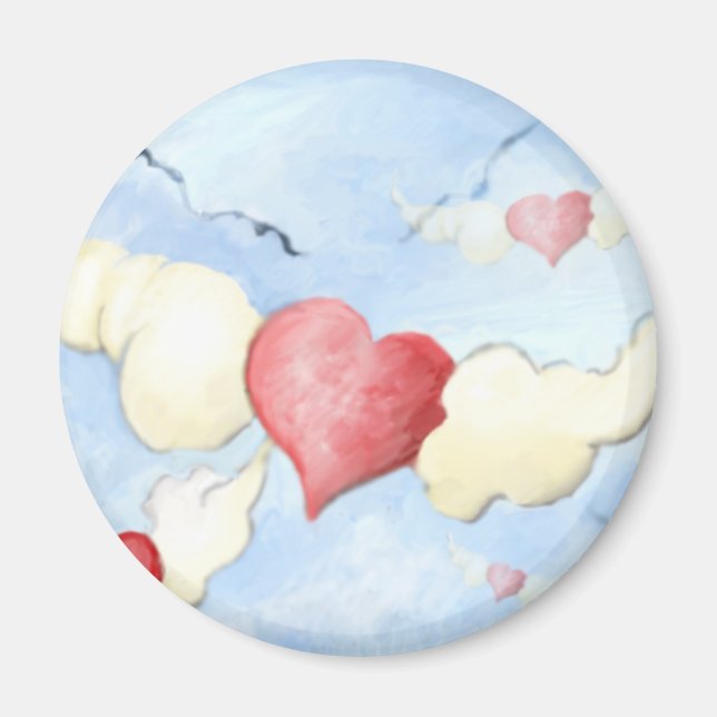 Imã **aos meus amigos com amor** (Frente)