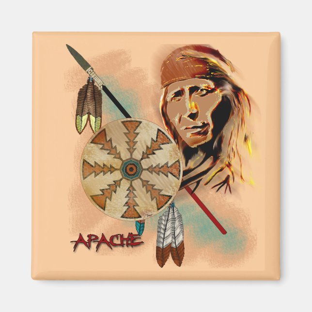 Imã Apache Warrior (Frente)