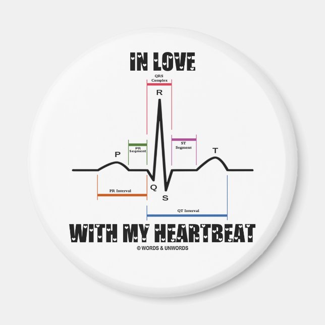 Imã Apaixonado Pelo Meu Pulso Cardíaco (Eletrocardiogr (Frente)
