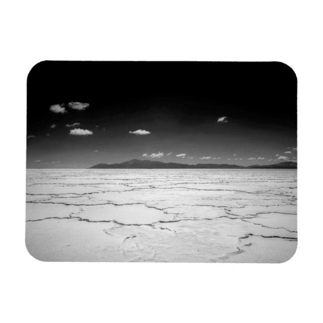 Ímã Apartamentos De Sal Argentino Deserto E Montanhas (Horizontal)