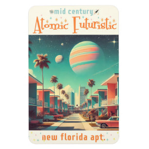 Ímã Apartamentos Futurísticos Atômicos New Florida