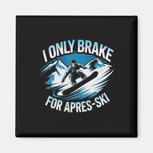 Imã Apenas Braço Para Apres Ski Snowboard Winter Snowb (Frente)