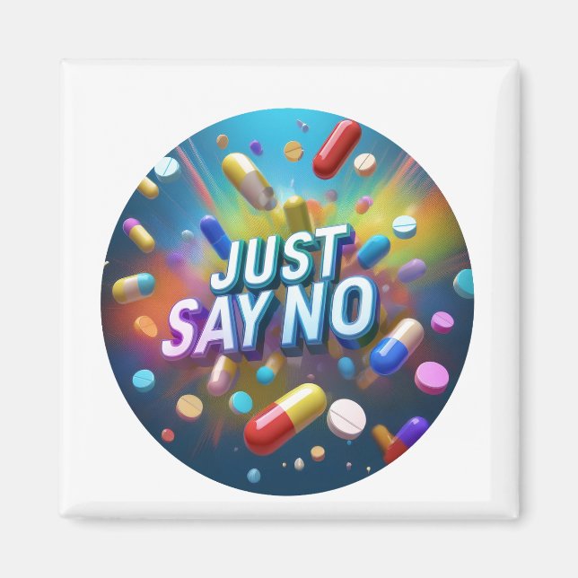 Imã Apenas Diga Não A Drogas (Frente)