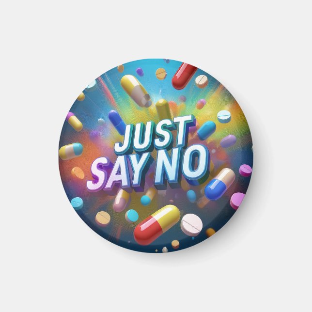 Imã Apenas Diga Não A Drogas (Frente)