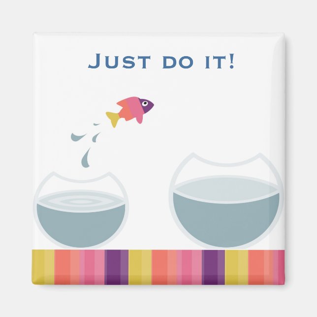 Imã Apenas faça (Frente)