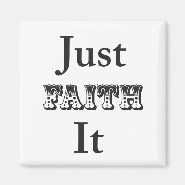 Imã Apenas Fé (Frente)