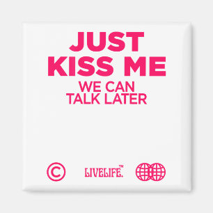Imã Apenas Me Beije Podemos Conversar Mais Tarde Amor