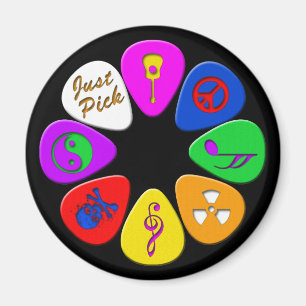 Imã Apenas picaretas da guitarra da picareta